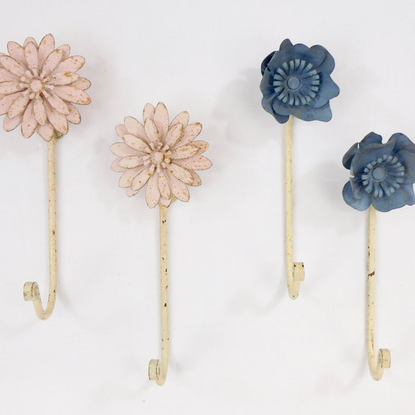 Flower Wall Hook Etsy