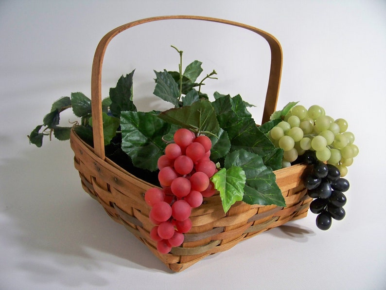 Longaberger Large Single Handle Gathering Basket Market Etsy