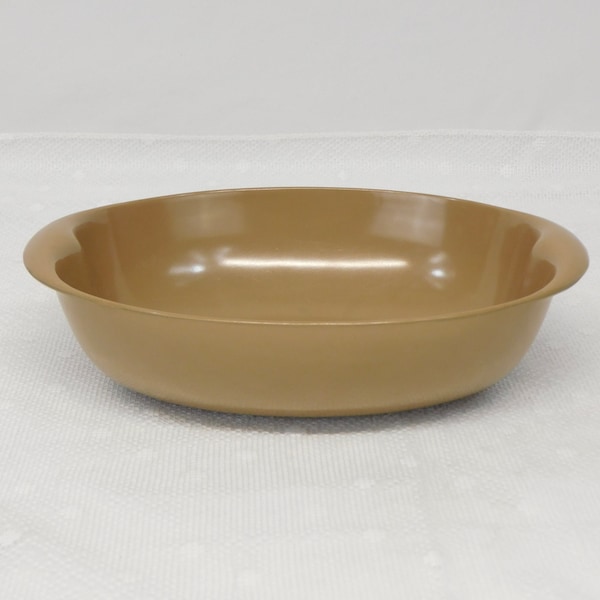 Vintage Lenox Ware Bowl Melamine Melmac Serving Bowl Brown Vegetable Bowl