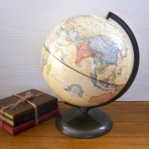 Rand McNally World Globe 12 inch Terrestrial Globe With Metal Base