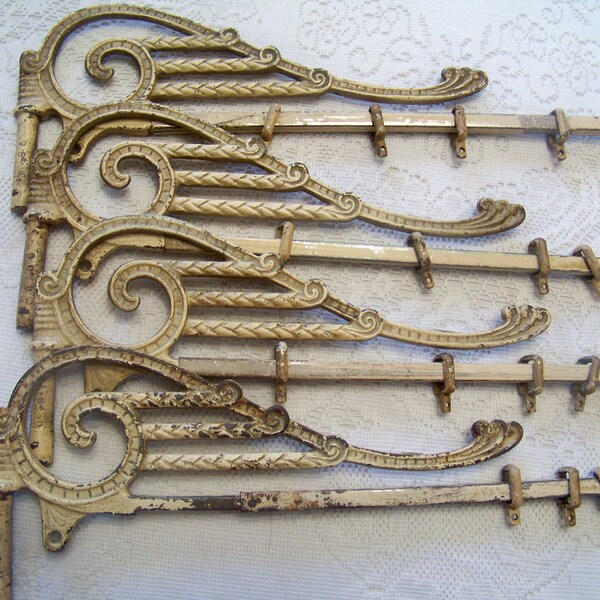 Wrought Iron Window Rods Etsy