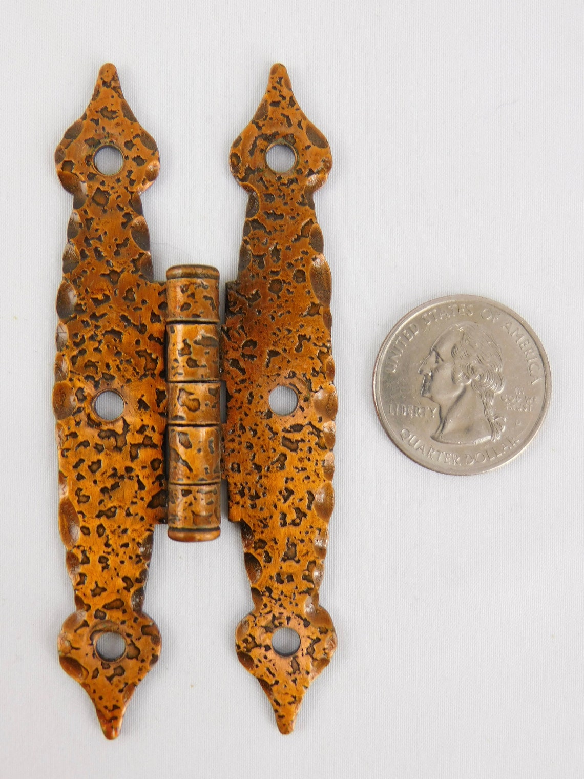 Amerock Hardware Colonial Hinges H Hinges Colonial Copper Etsy