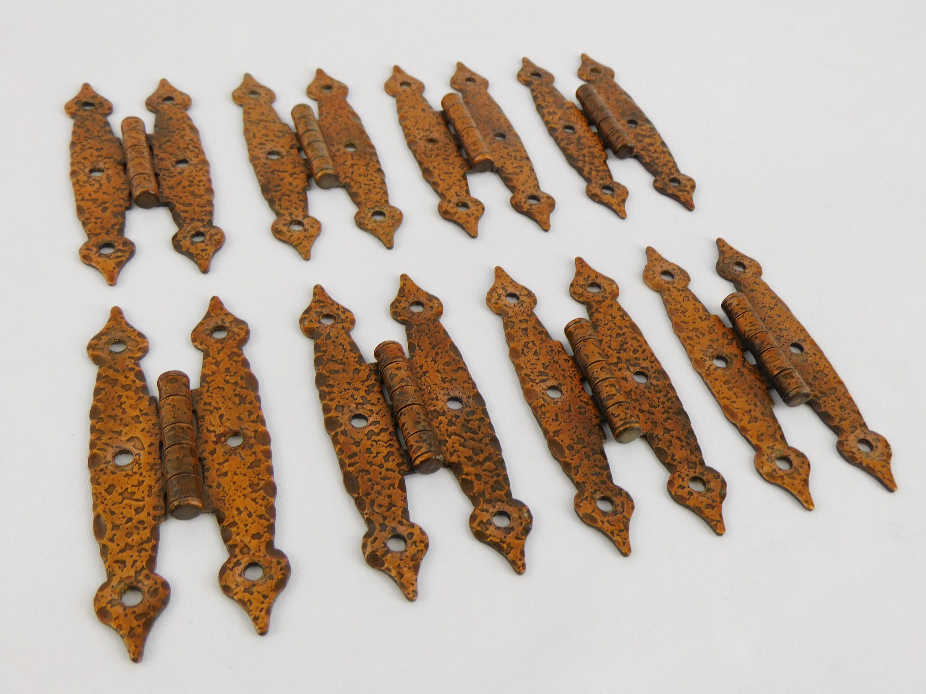 Amerock Hardware Colonial Hinges H Hinges Colonial Copper Etsy