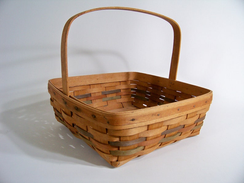 Longaberger Large Single Handle Gathering Basket Market Etsy