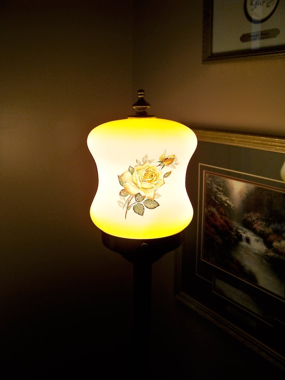 Vintage glass shades sale for light fixtures