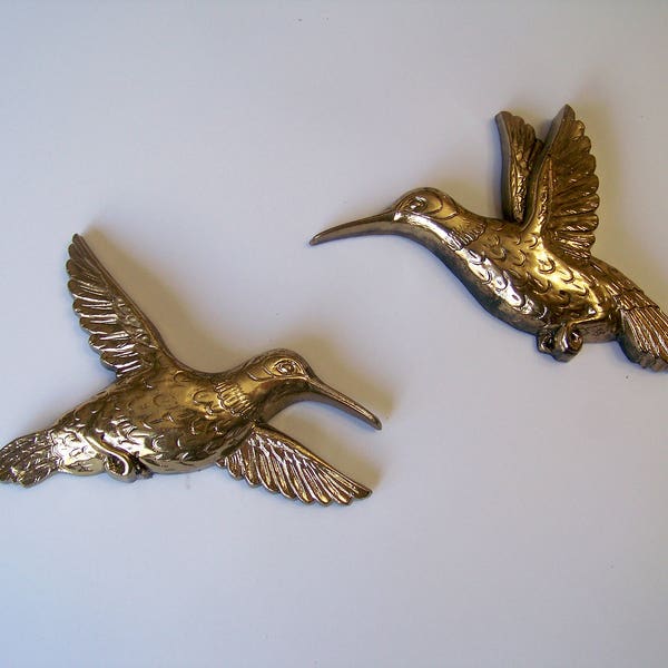 Humming Birds Home Interiors Syroco Birds in Flight Accents