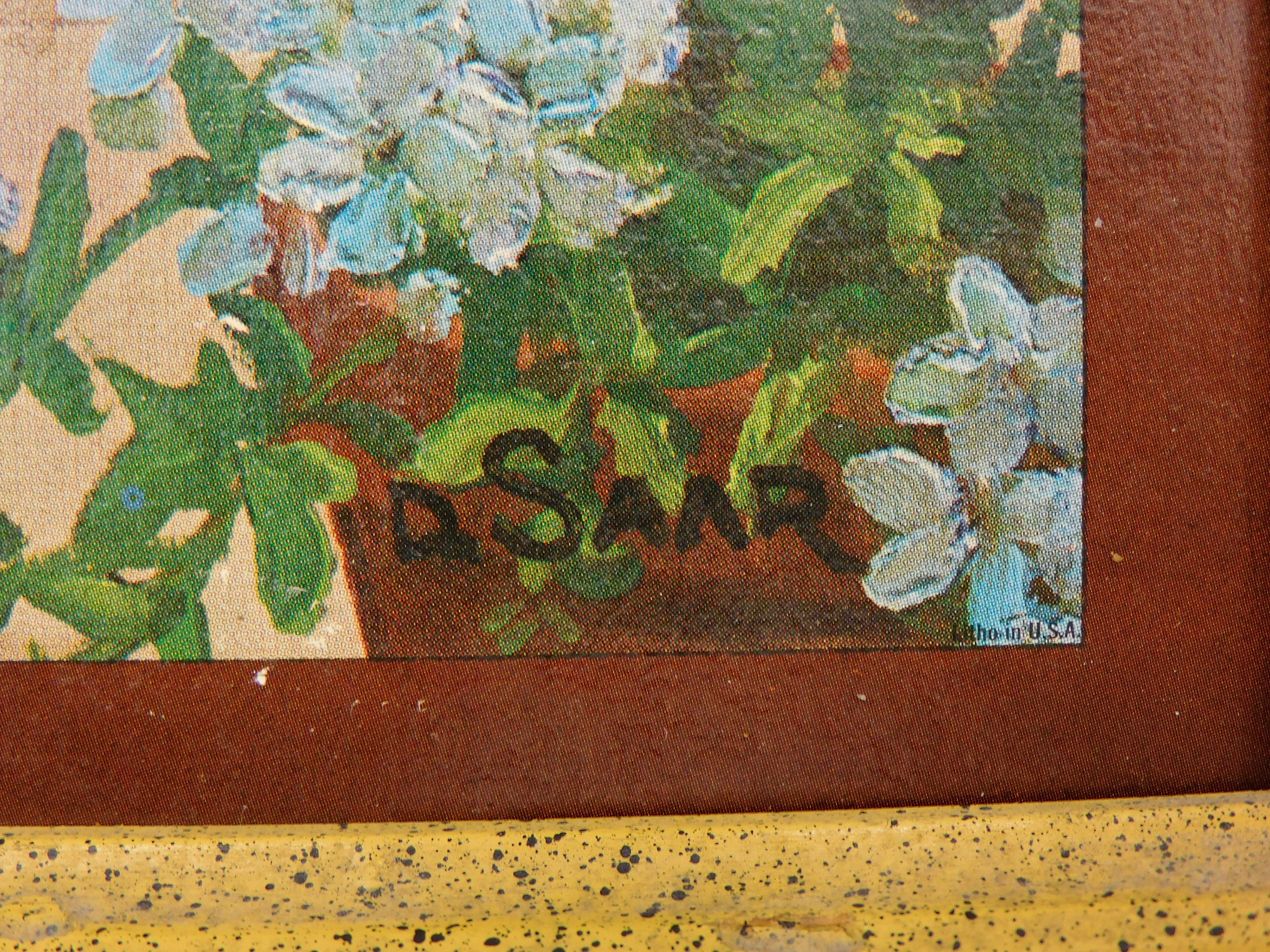 Pepper Pot Photo Album Small 5x7 Prints Yellow Floral #17249 Artsy Floral  NEW