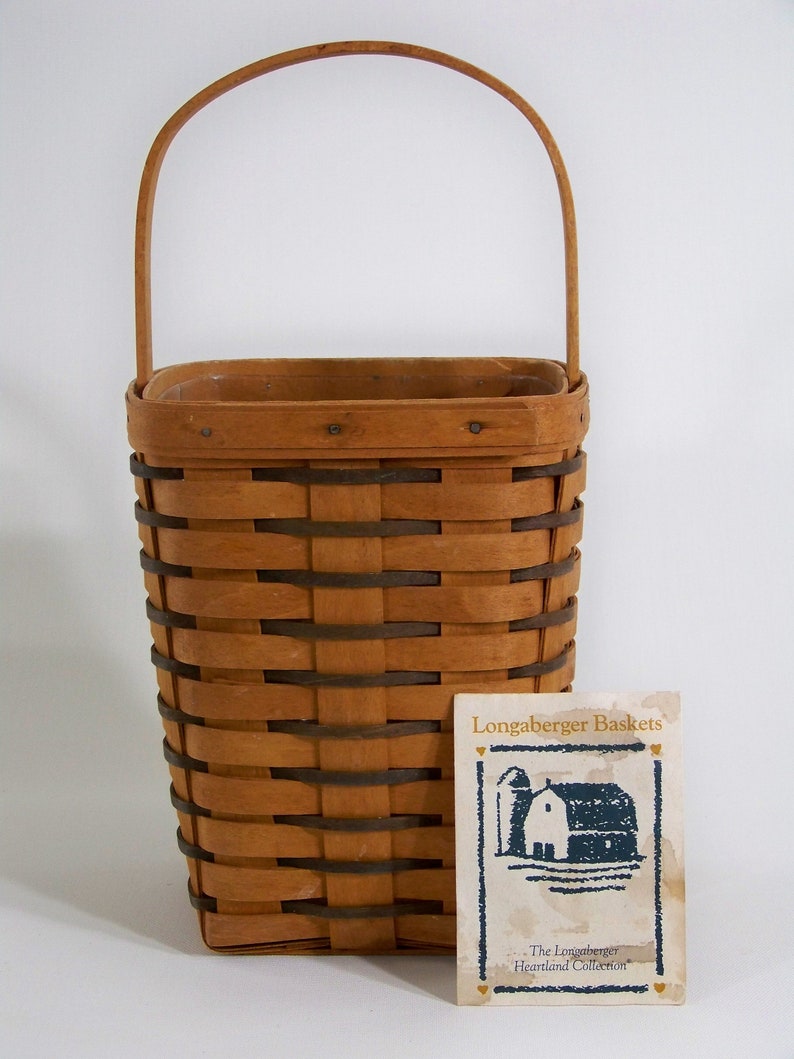 Longaberger Large Peg Basket with Insert Etsy