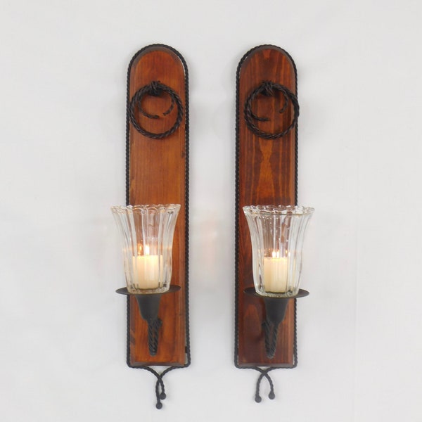 Metal Wall Candle Sconces Etsy