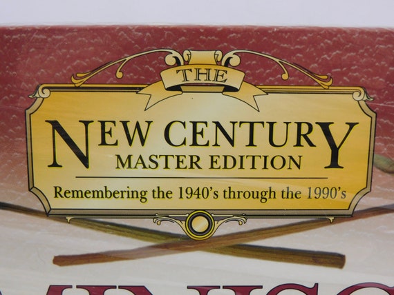 Reminiscing Century Master Edition Board Game 1998 TDC Games for sale online 