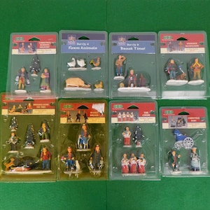 Lemax Village Collection Figurine, Christmas House Accessory, Poly Resin Figures, Sold Individually