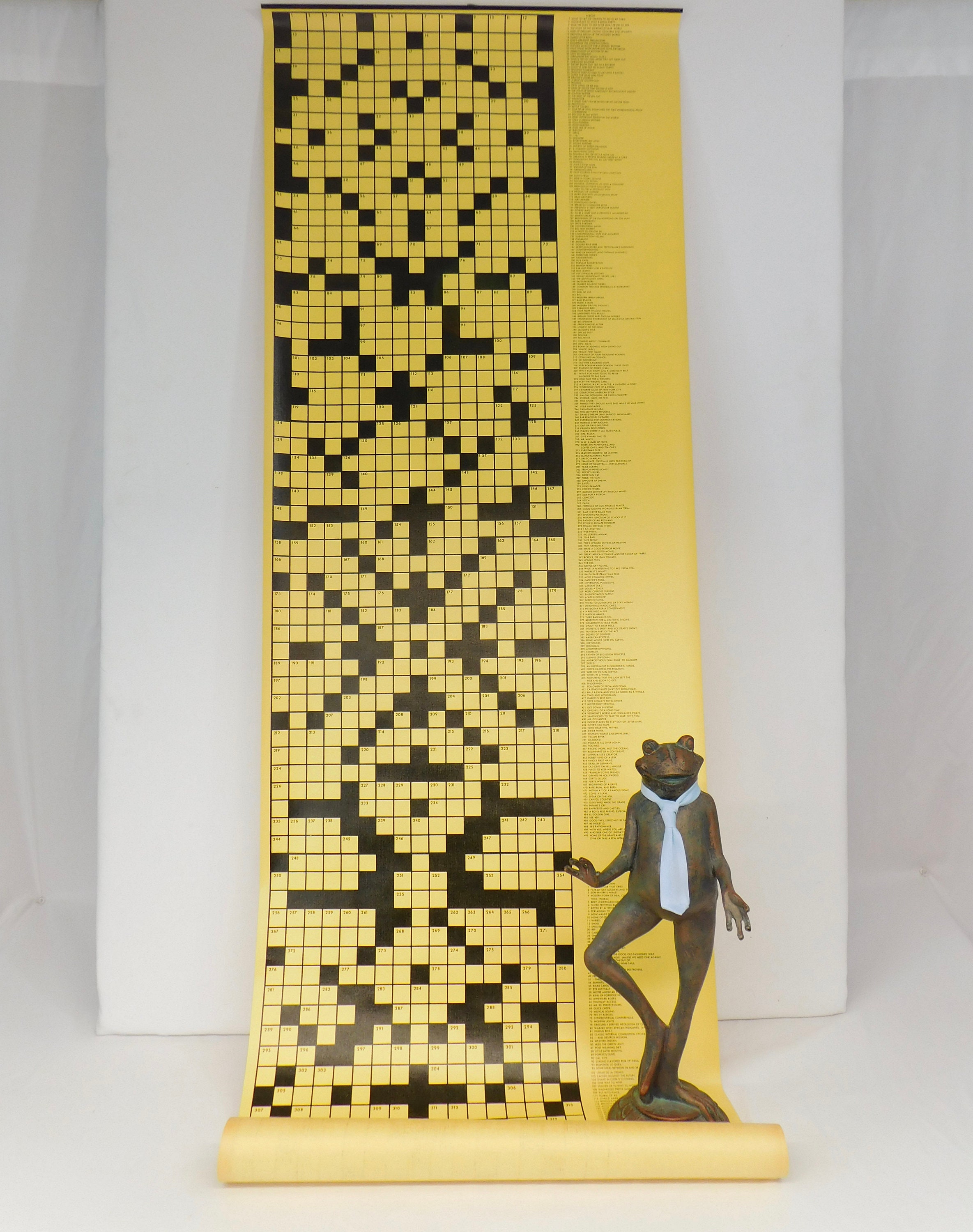 Crucigrama Crucigrama gigante de 6 pies Juego familiar Etsy México