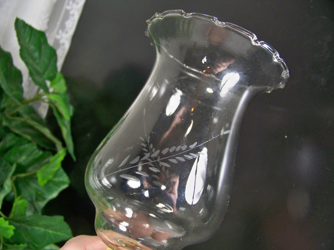 Vintage Votive Cup Candle Holder Home Interiors Etched Wheat Etsy