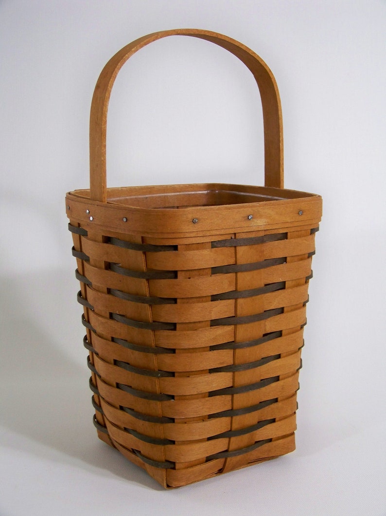 Longaberger Large Peg Basket with Insert Etsy