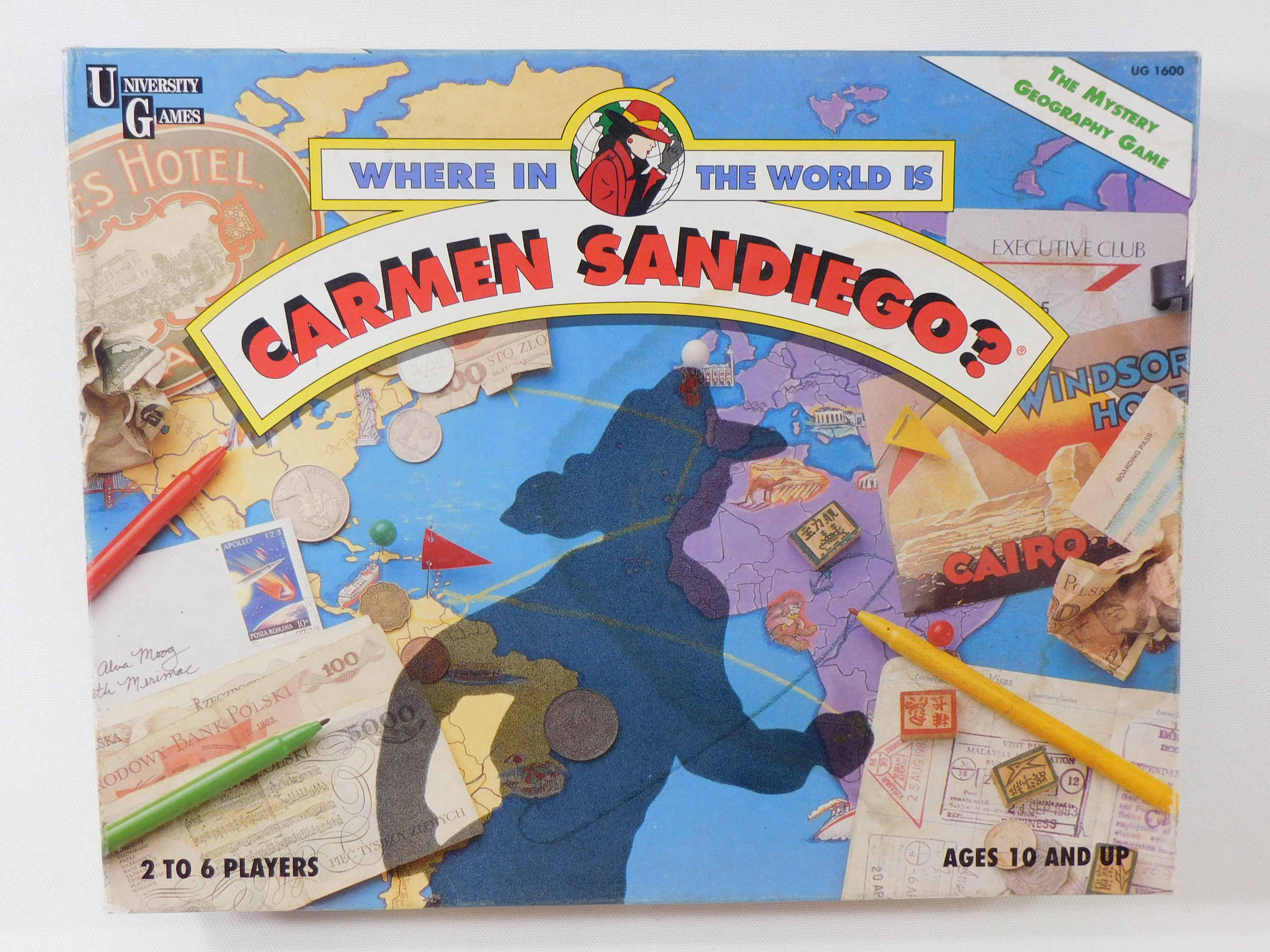 Where In The World Is Carmen SanDiego? I remember playing this