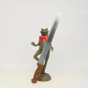 Wood Handle 14&quot; Blade Chef&#39;s Knife with Wood Handle Kai Cut Total Length is 19 1/2&quot;