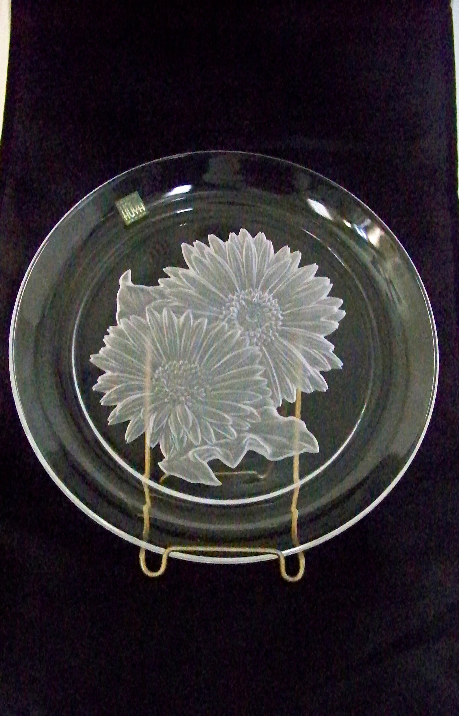 Hoya Crystal Flower of the Month Plate Takenhiko Yamamoto Etsy