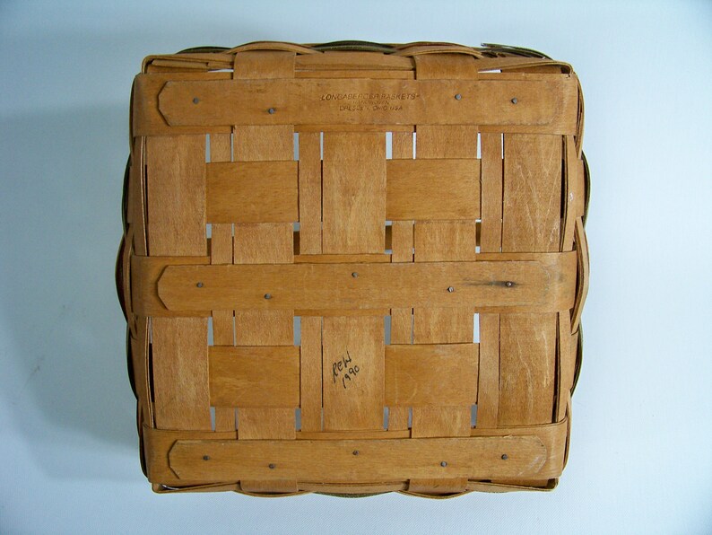 Longaberger Large Single Handle Gathering Basket Market Etsy