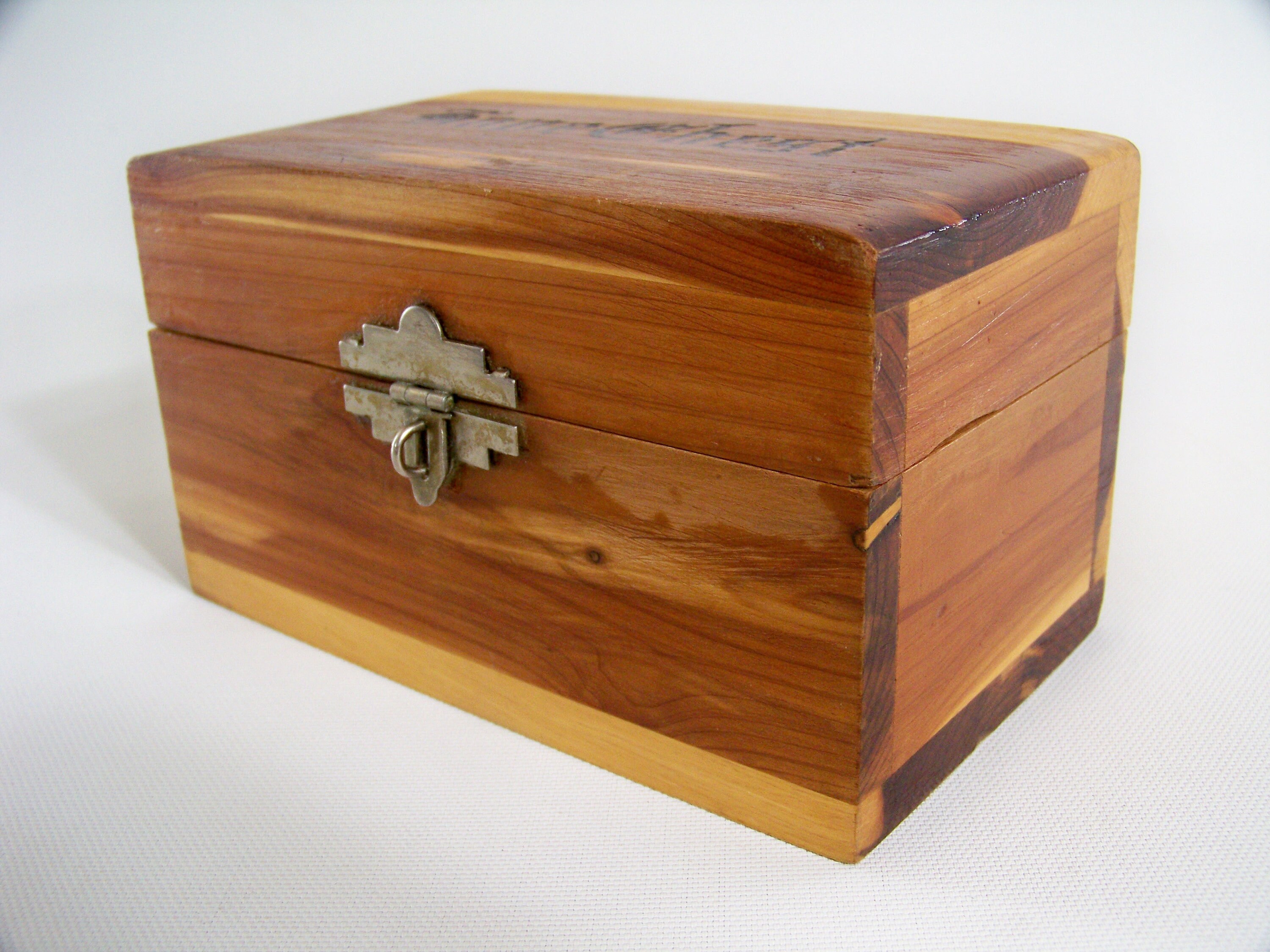 Cedar Wood Hope Chest Box with Lock and Key Etsy