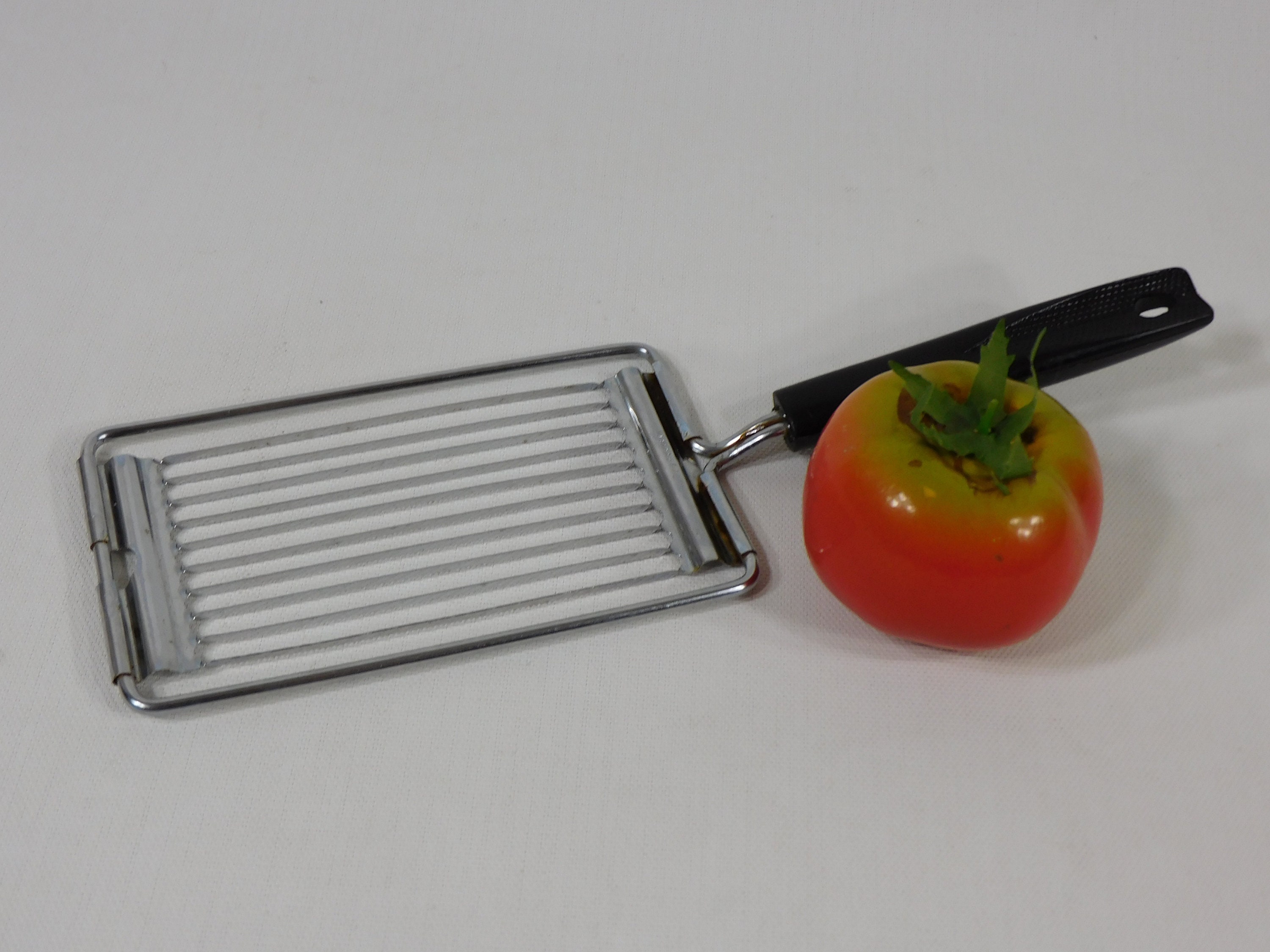 Vintage Ekco Tomato Slicer Kitchen Gadget Black Handle Etsy