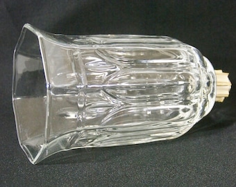 Vintage Clear Glass Votive Cup Home Interiors Astoria Tall Candle Cup Homco Peg Cup