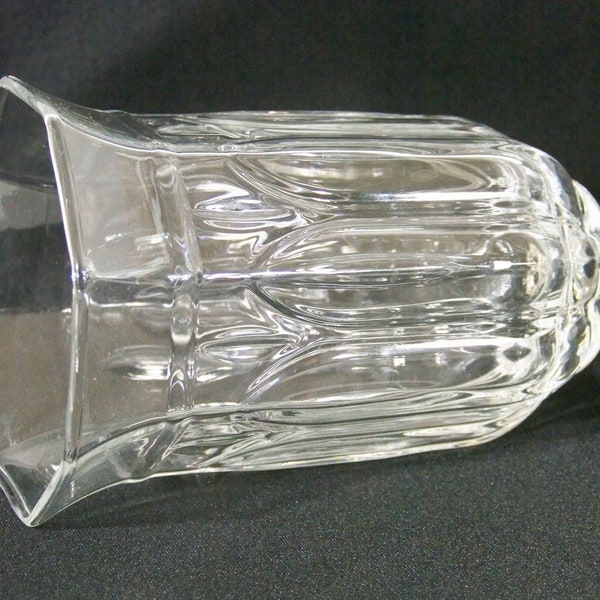 Vintage HOMCO, Clear Glass, Astoria, Votive Cup, Home Interiors, Tall Candle Cup, Peg Cup