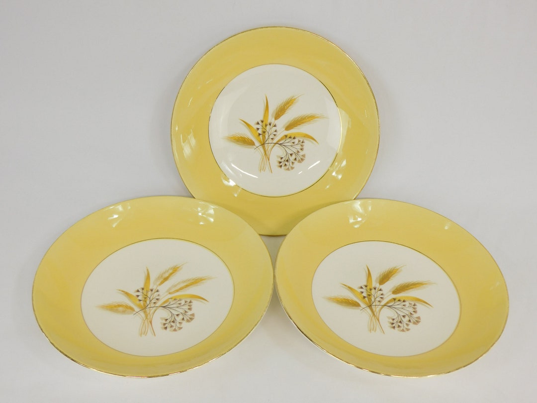 Vintage Autumn Gold, Coupe Soup Bowl, Semi Vitreous Dinnerware