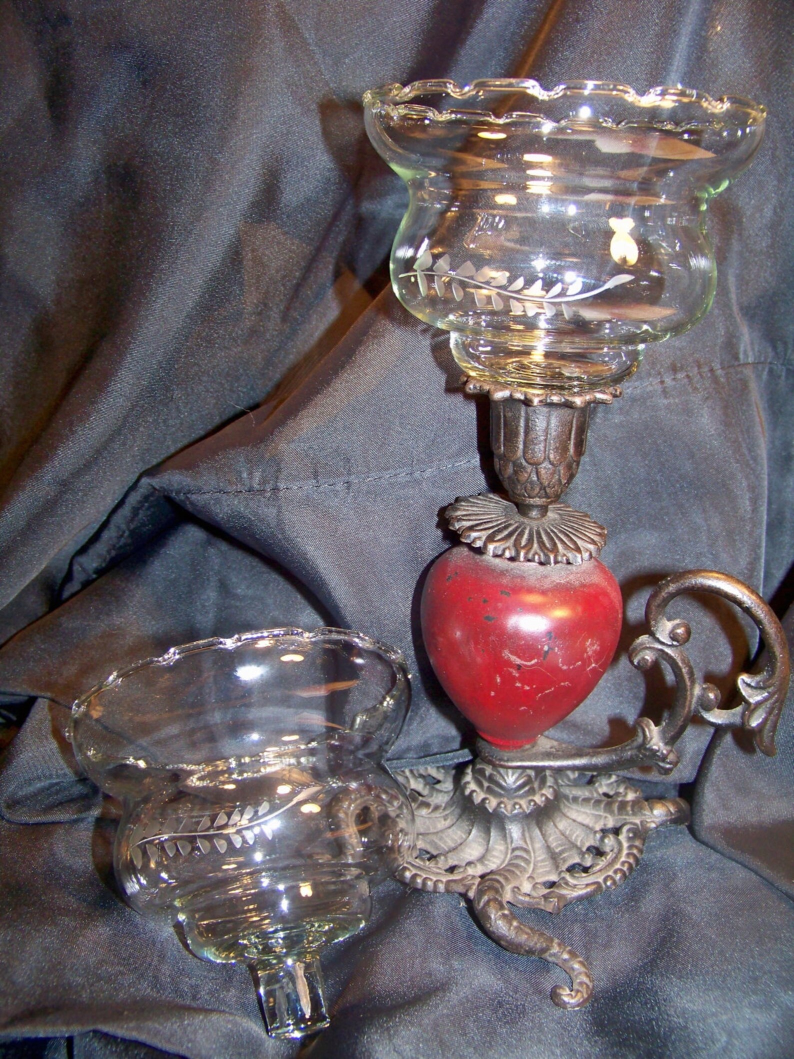 Vintage Votive Cup Candle Holder Home Interiors Etched Wheat Etsy België