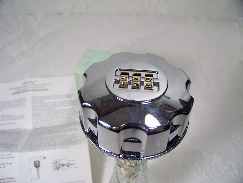 Vintage RescueMan Gas Tank Cap Hide A Key Combination Lock Etsy