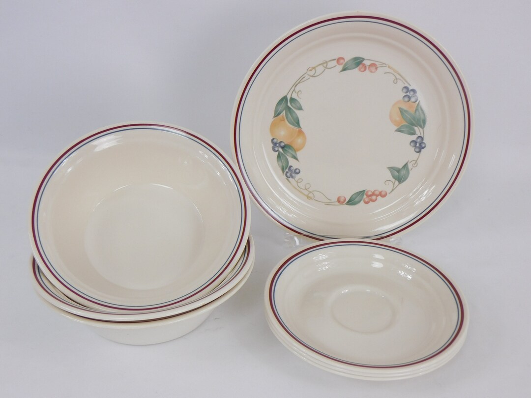 Corelle Dishes Abundance Replacement Pieces Corelle Etsy
