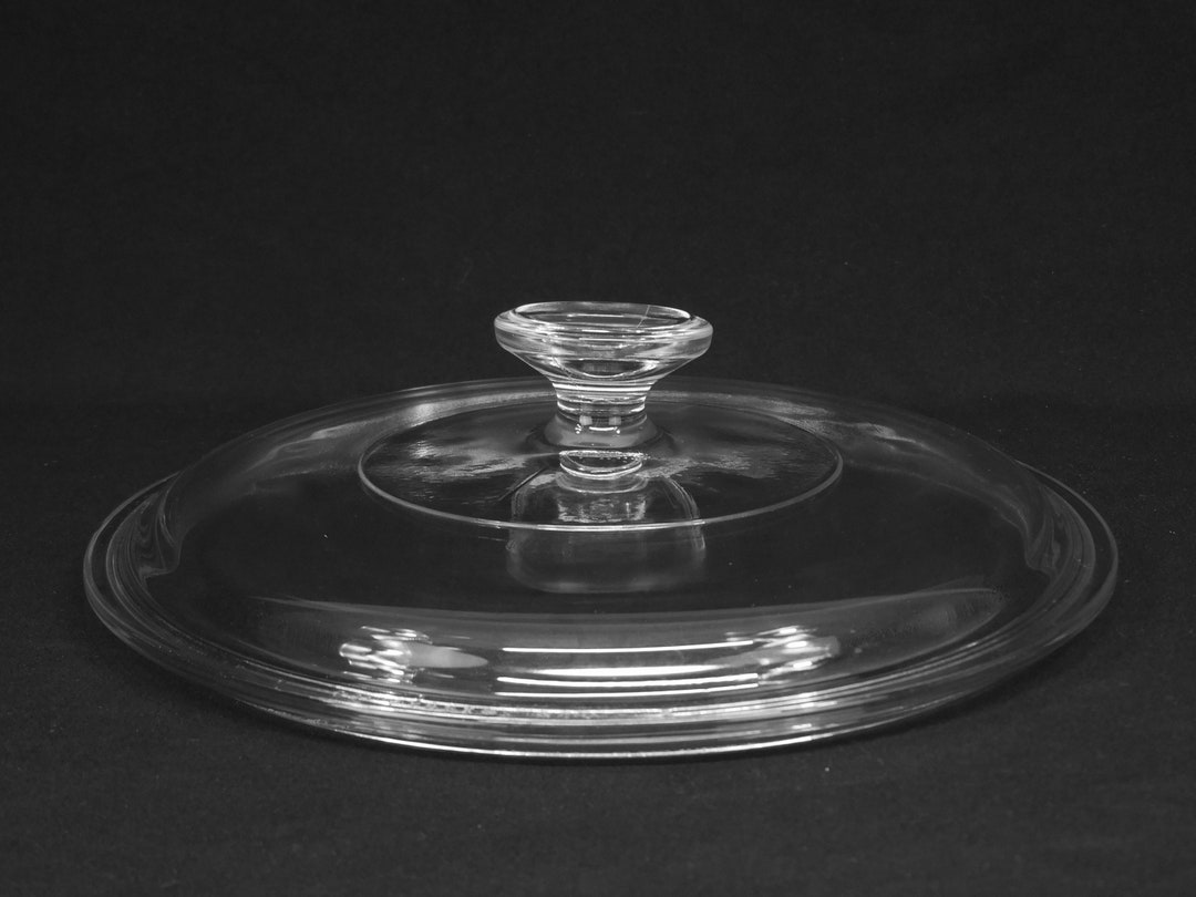 Glass Lid Vintage PYREX G1C Glass Replacement Lid, Pyrex G1C Clear