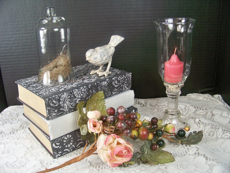 Vintage Clear Votive Cup Candle Holder Clear Glass Cloche Etsy