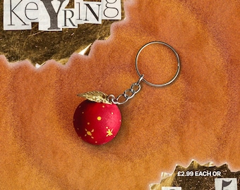Awpensive’s ’Fantastic Mr Fox’ Apple Keyring