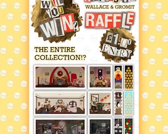 Awpensive’s ‘Wallace and Gromit,’ RAFFLE