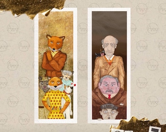 Awpensive’s Fantastic Mr Fox Bookmark