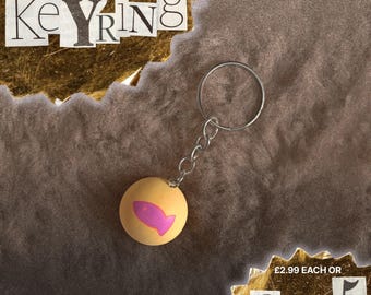 Awpensive’s ‘Fish Ball’ Feather’s McGraw Keyring Accessory