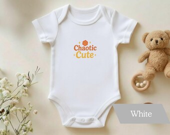 DnD Baby Onesie, Chaotic Cute - Adorable Baby Outfit, Cute DnD Baby Clothes, Newborn Gift, Funny Infant Wear, Baby Shower Gift Roleplay