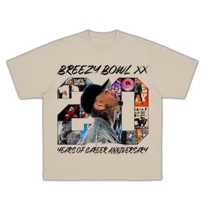 Chris Brown Breezy Bowl XX Tour Shirt, Chris Brown Vintage Vintage Shirt, Concert 2025 Shirt, Chris Brown Breezy Bowl XX