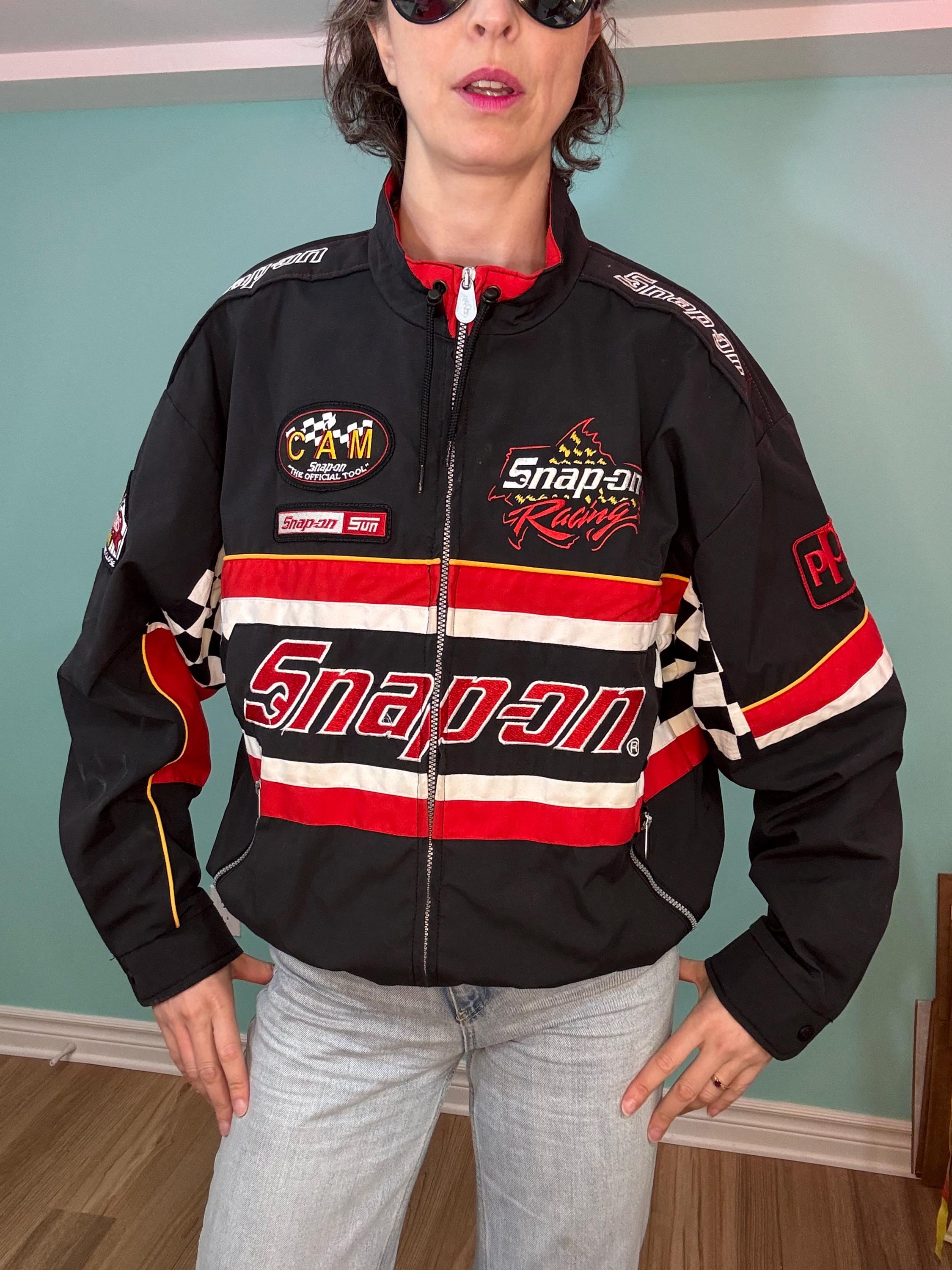Vintage Snap on Racing Jacket - Etsy Canada