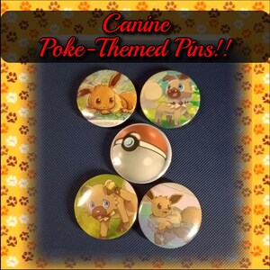Canine Cuties Poke Pin Set (HANDMADE)