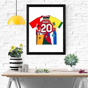 Diogo Jota “celebration of jerseys”
