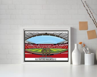 1996 - Manchester United 1995/1996 Premier League Champions Team