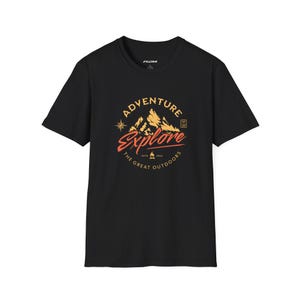 Adventure Explore T-Shirt: Hiking Camping Graphic Tee - Nature Lover Gift