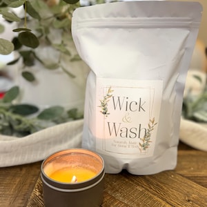 Natural Soy Wax Candle | Hand-Poured | Clean-Burning | Long Lasting Scent | Farmhouse Chic Home Décor Gift