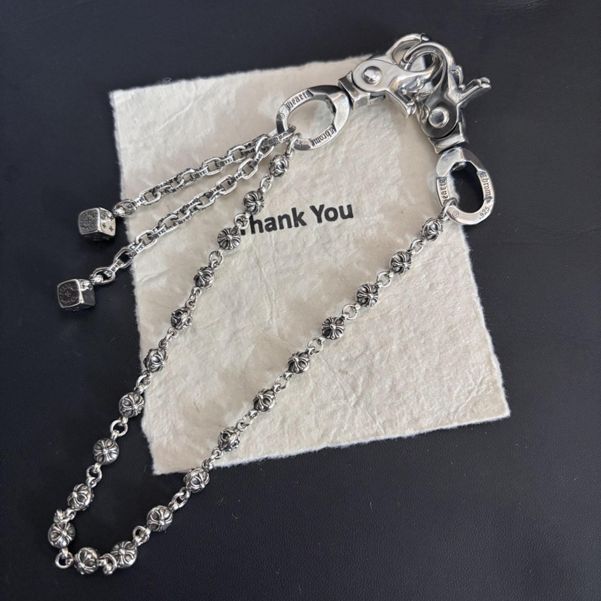 Wallet Chain 925 Sterling Silver - Etsy