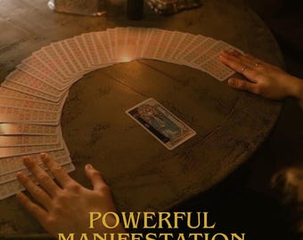 Powerful Manifestation Ritual – Personalized Ritual Blessing– Same Day Delivery