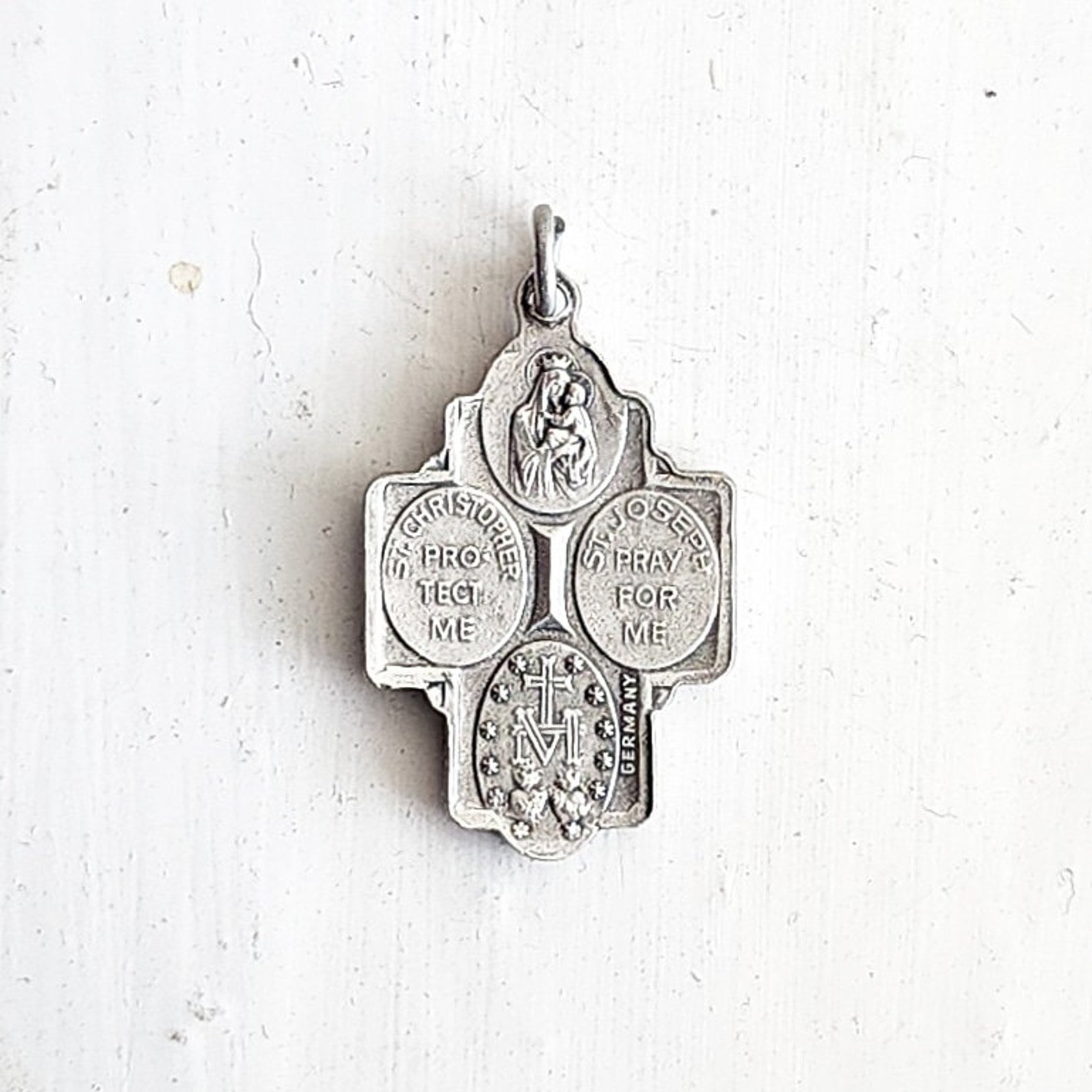 Alpaca Cross Four Way Cross - 4 - Alpacca - Alpaca Silver - Etsy