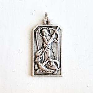 Saint Michael - San Miguel - Pendant - Medal - Medalla - Italian