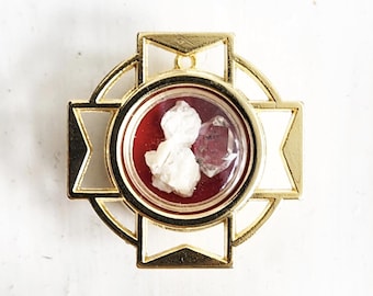Saint Michael Stones with Herkimer Diamond RELIC (R5)