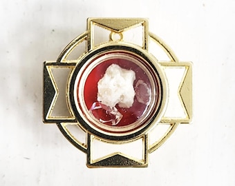 Saint Michael Stones with Herkimer Diamond RELIC (R3)
